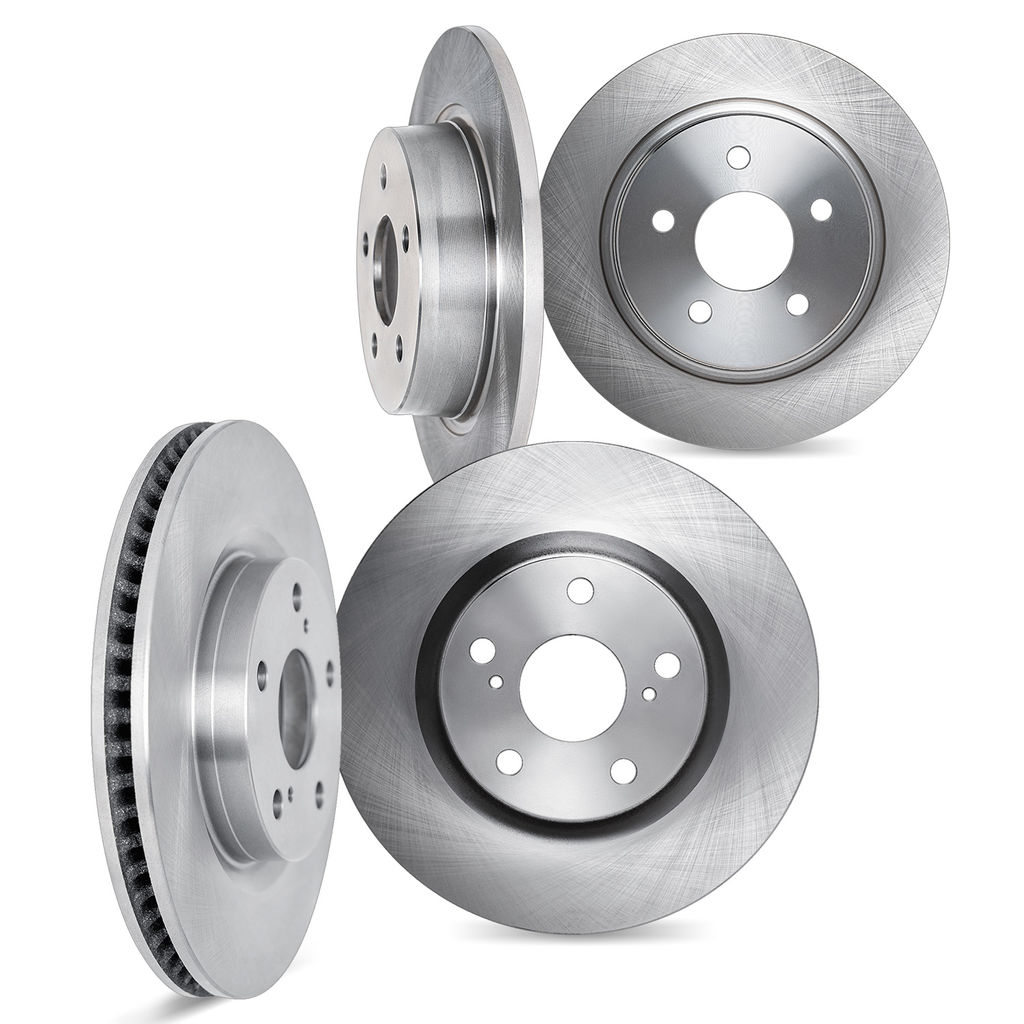 Dynamic Friction 6004-74060 - Quickstop Replacement Brake Rotors 4 Wheel Set