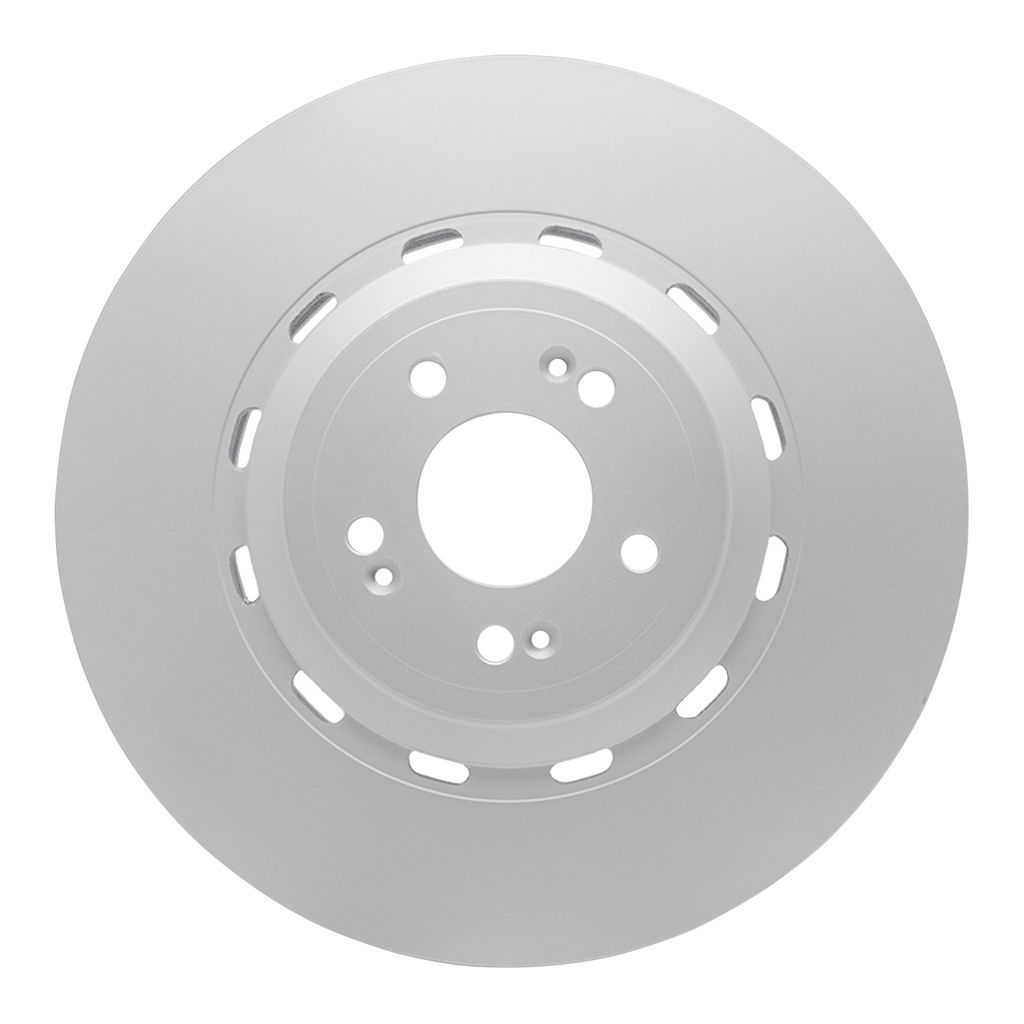 Dynamic Friction 604-10003 - Geospec Coated Smooth Brake Rotor