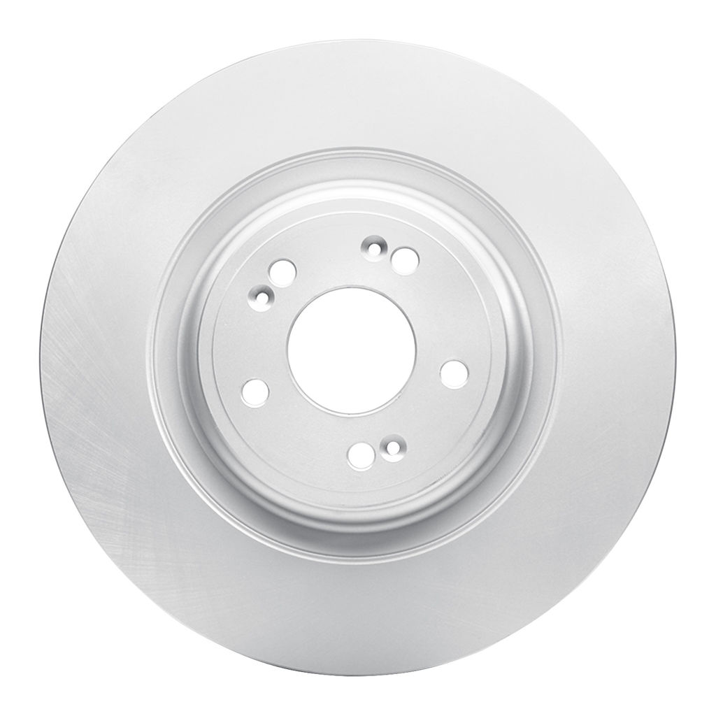 Dynamic Friction 604-10005 - Geospec Coated Smooth Brake Rotor