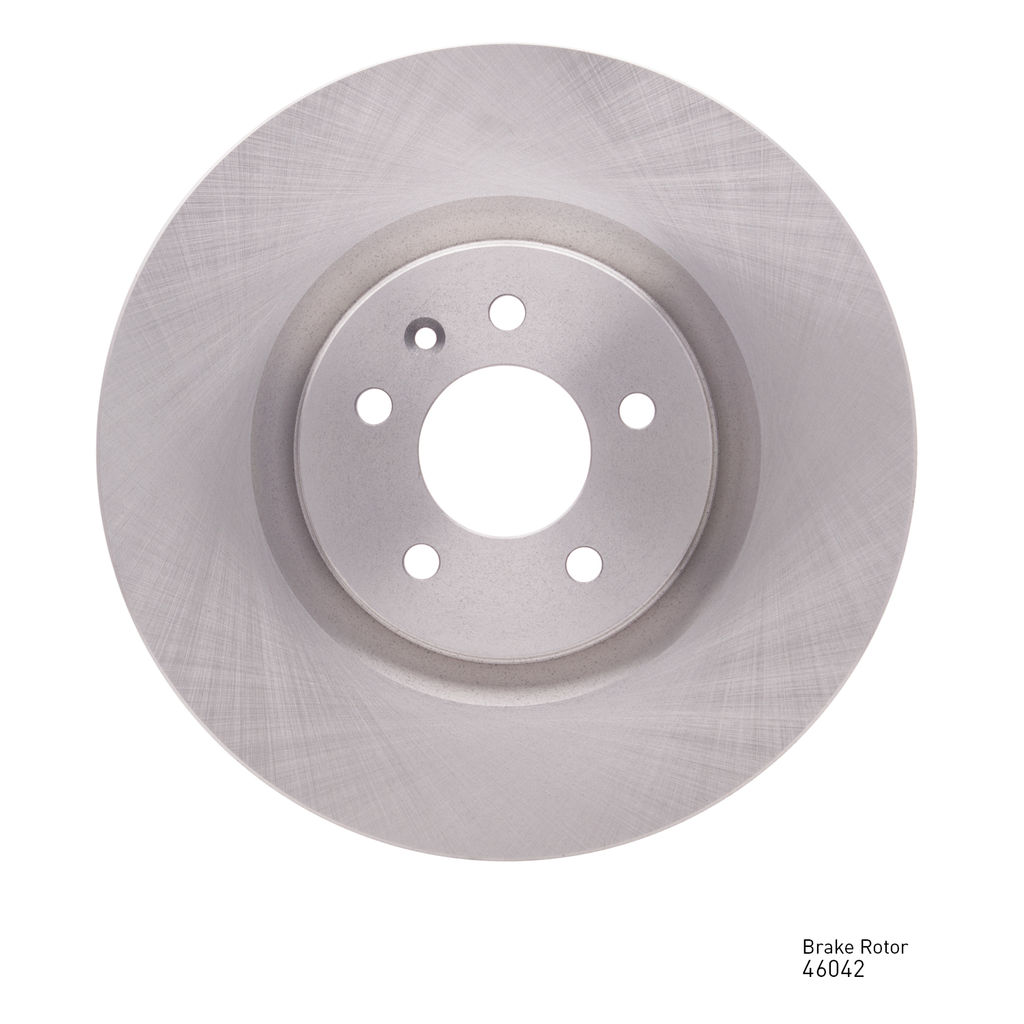 Dynamic Friction 604-46042 - Geospec Coated Smooth Brake Rotor
