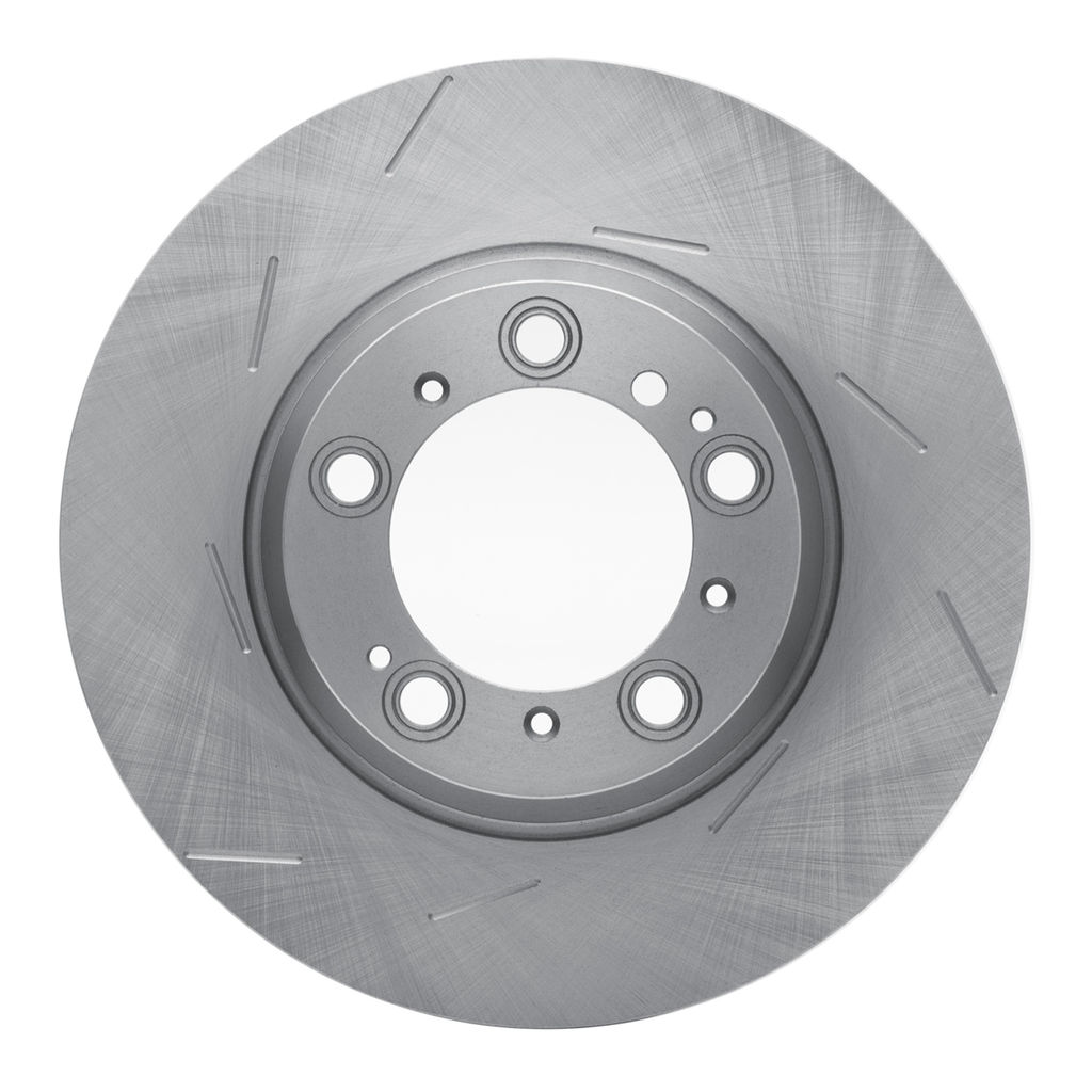 Dynamic Friction 610-02067D - Quickstop Replacement Slotted Brake Rotor