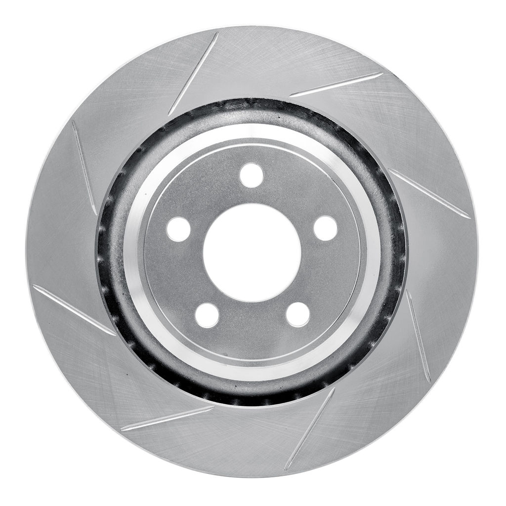 Quickstop Replacement Slotted Brake Rotor