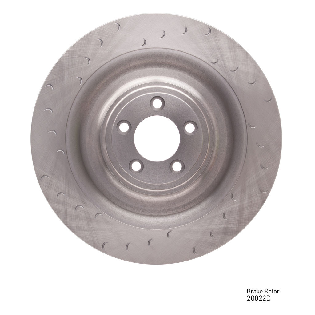 Geospec Coated Slotted Brake Rotor