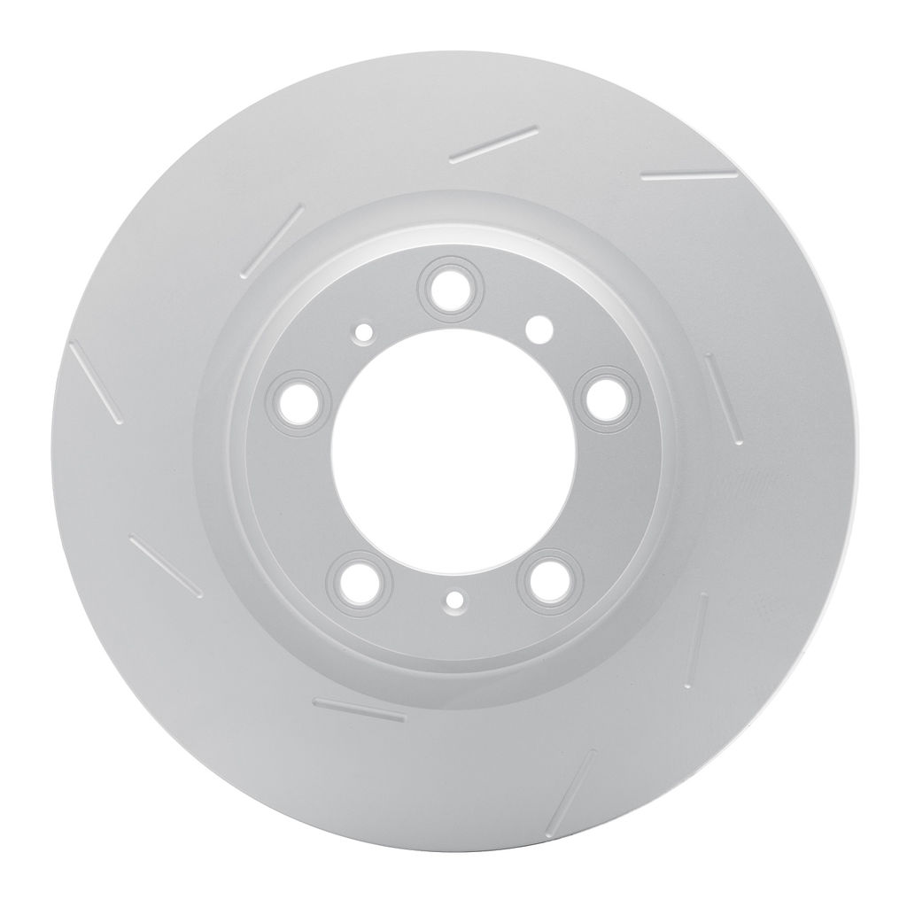 Geospec Coated Slotted Brake Rotor