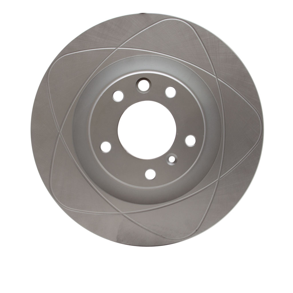 Geospec Coated Slotted Brake Rotor
