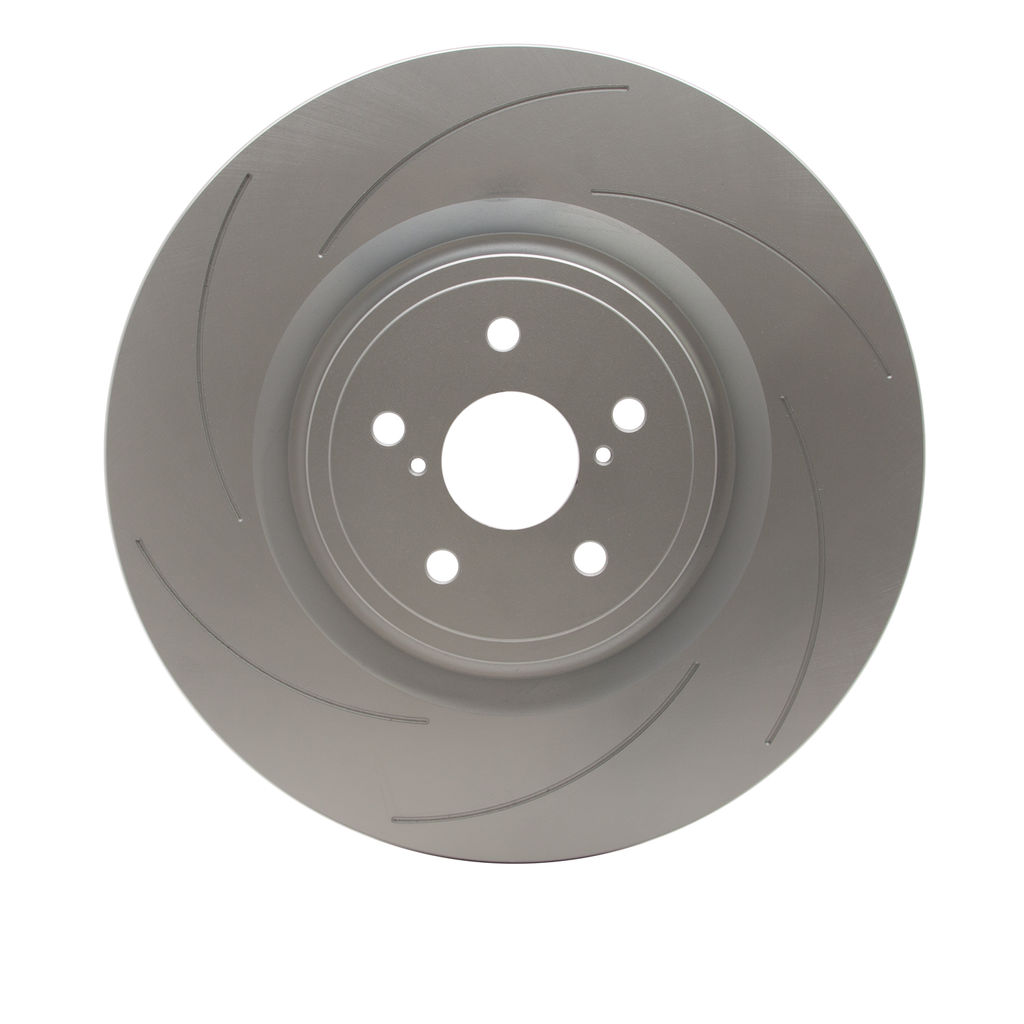 Geospec Coated Slotted Brake Rotor