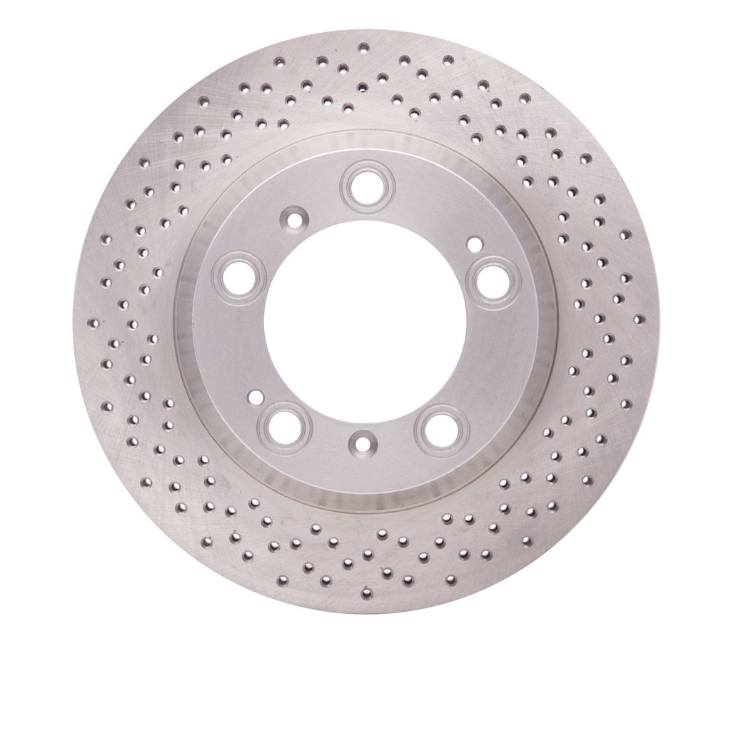 Quickstop Replacement Drilled Brake Rotor