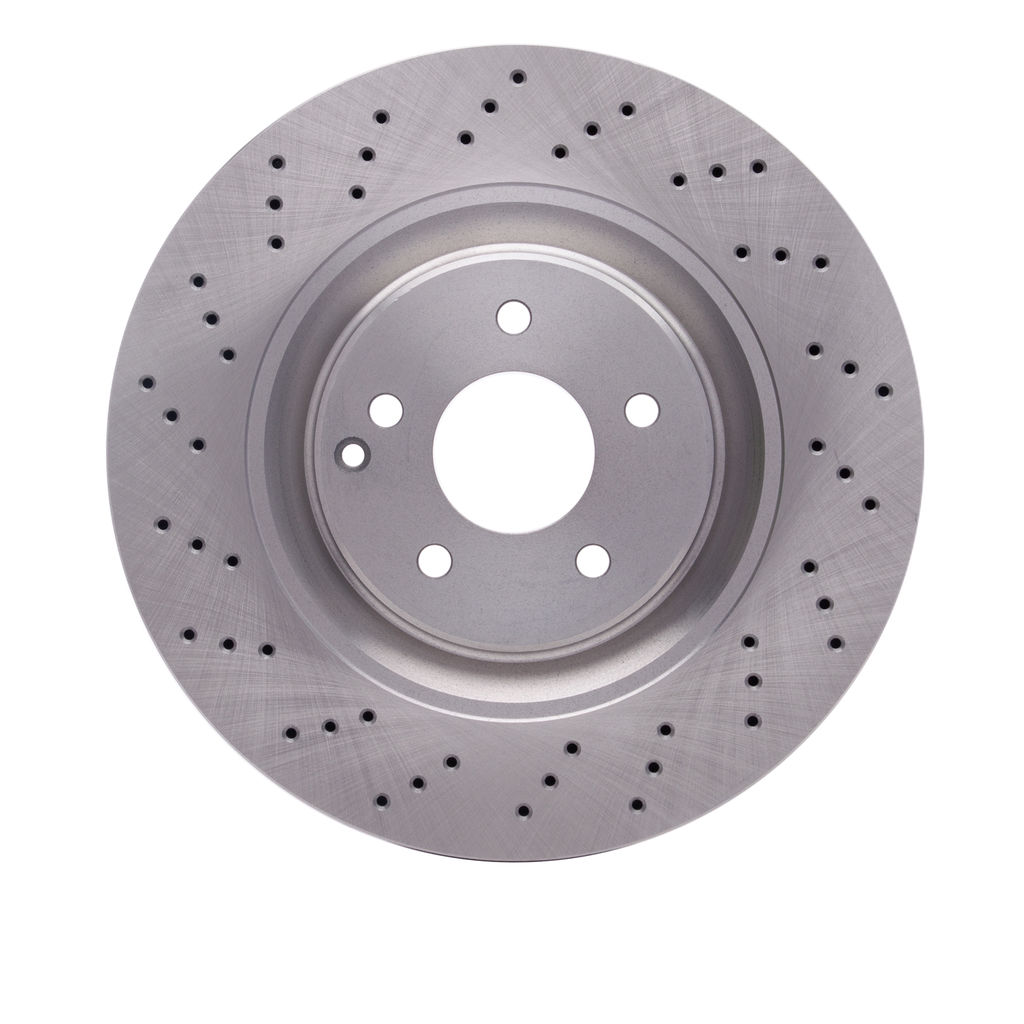 Quickstop Replacement Drilled Brake Rotor