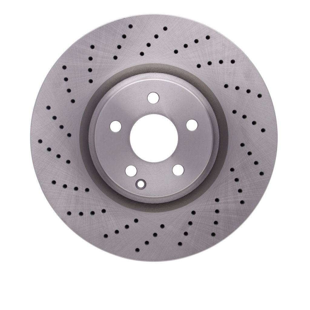 Quickstop Replacement Drilled Brake Rotor