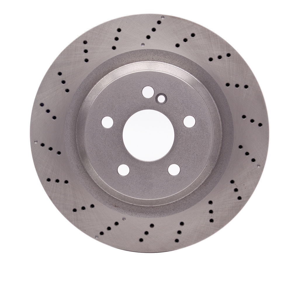 Quickstop Replacement Drilled Brake Rotor