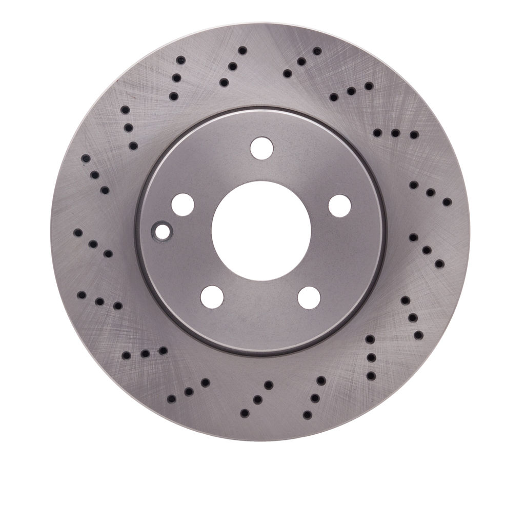 Quickstop Replacement Drilled Brake Rotor