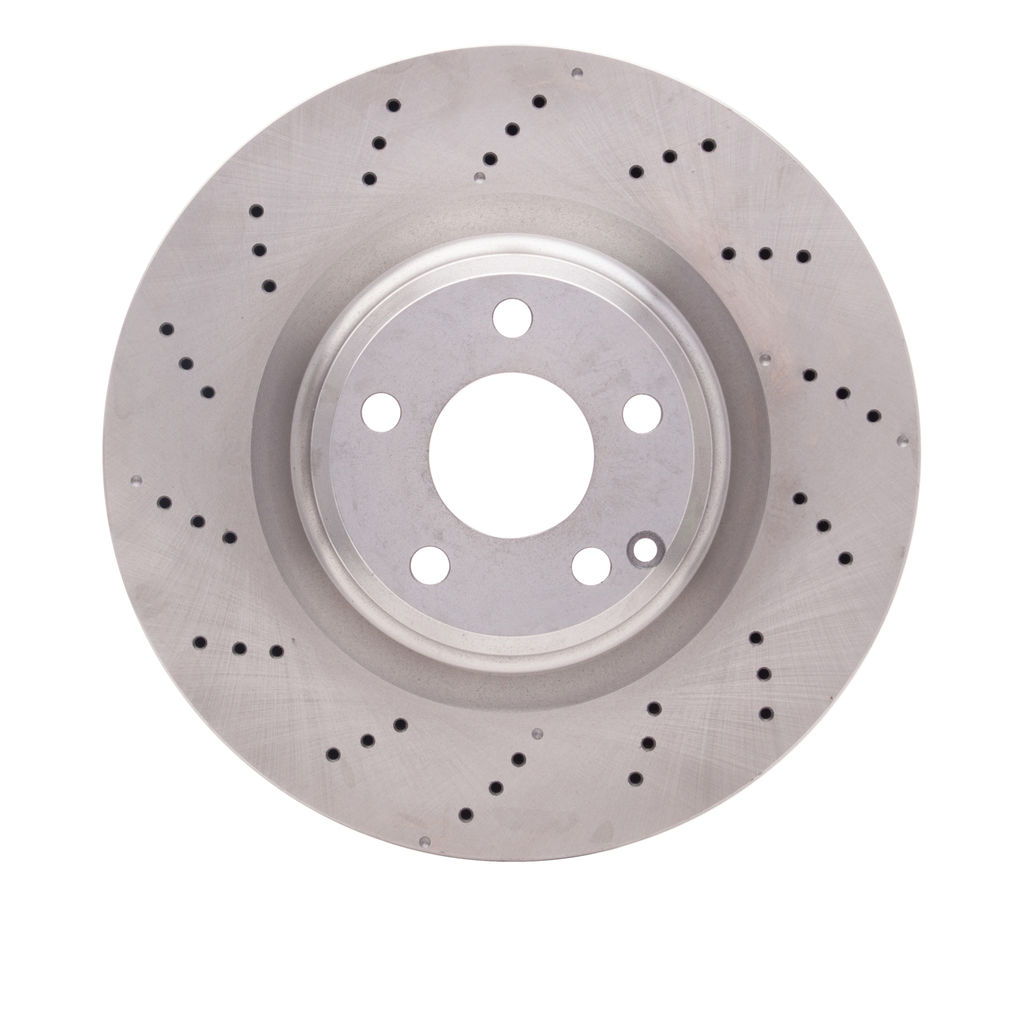 Quickstop Replacement Drilled Brake Rotor