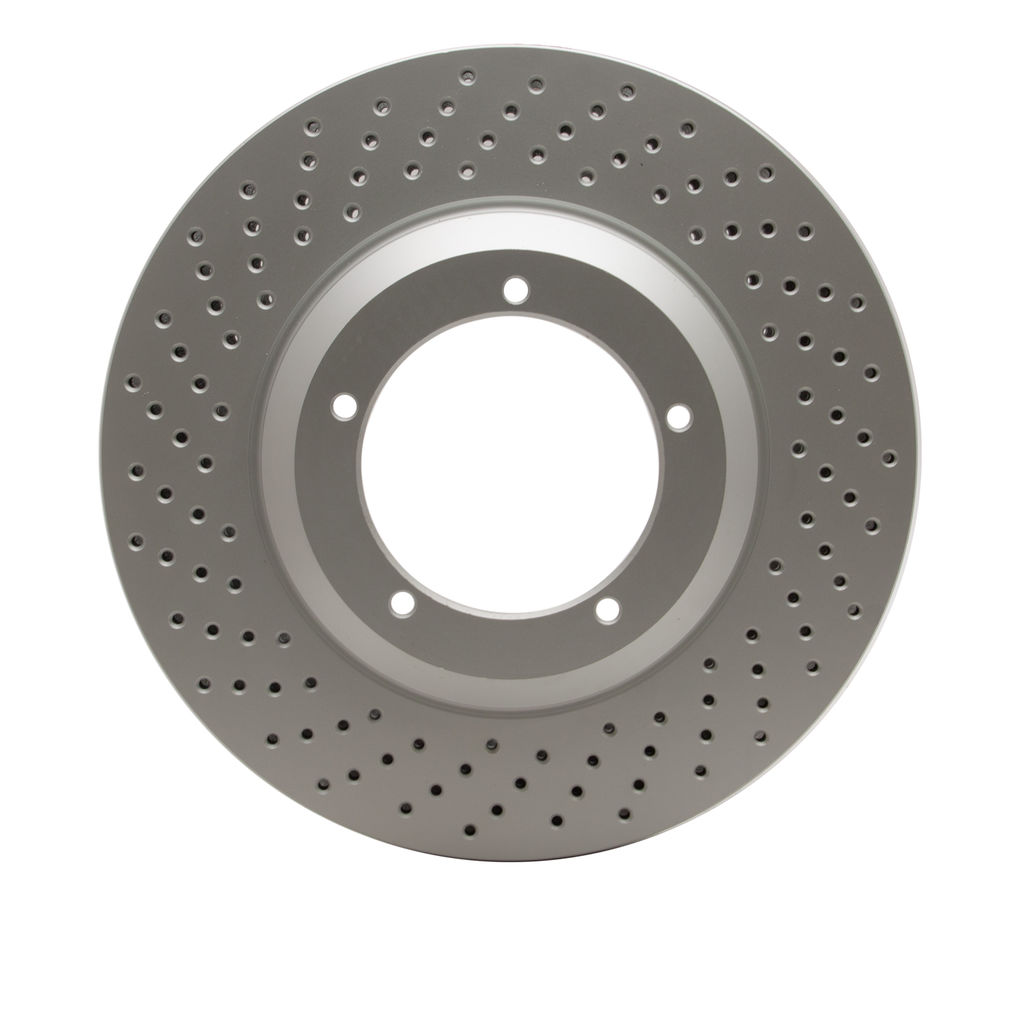 Geospec Coated Drilled Brake Rotor