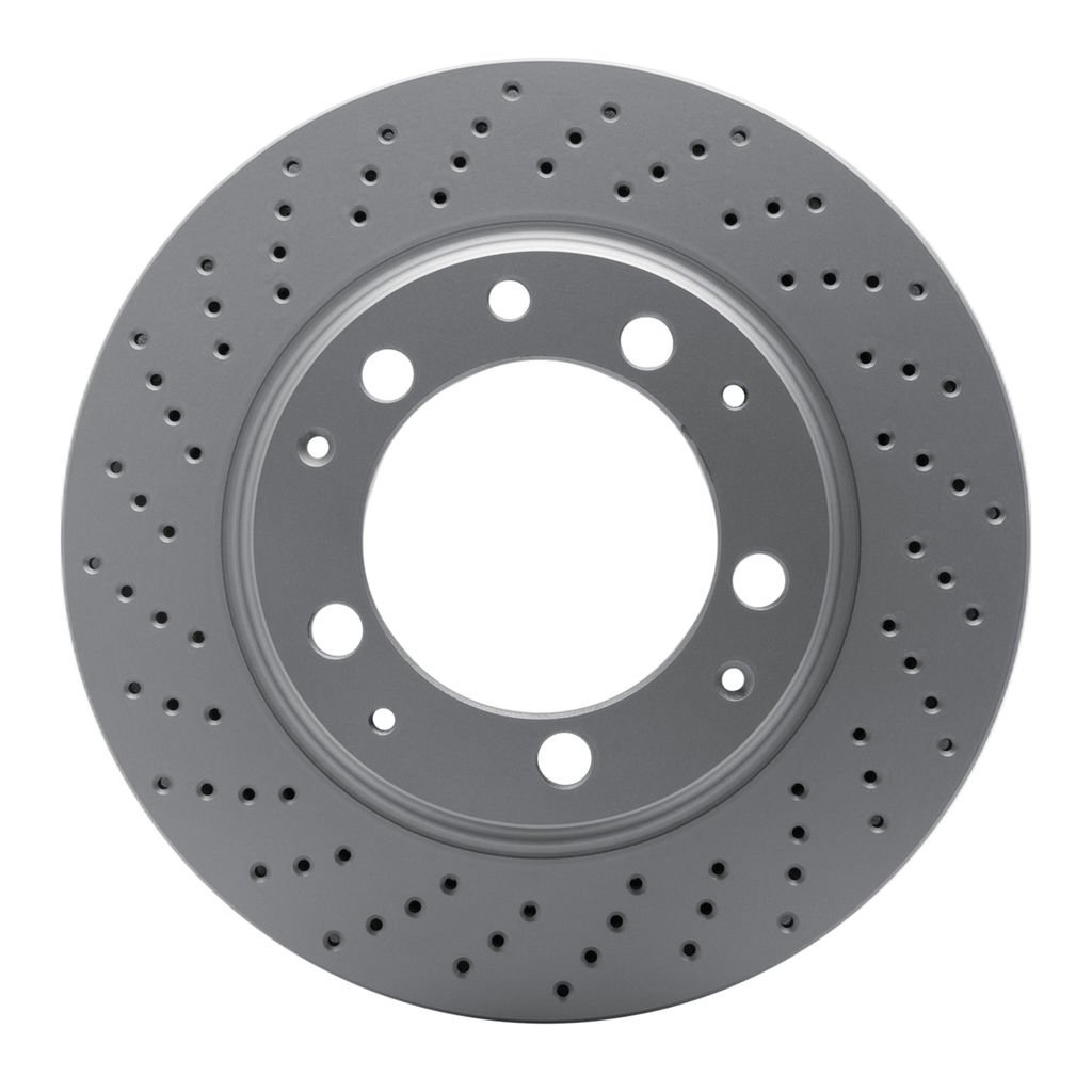 Geospec Coated Drilled Brake Rotor