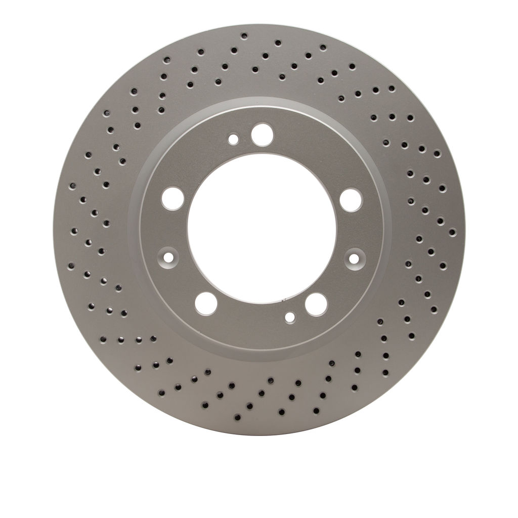 Geospec Coated Drilled Brake Rotor