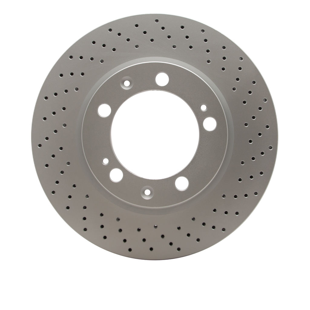 Geospec Coated Drilled Brake Rotor