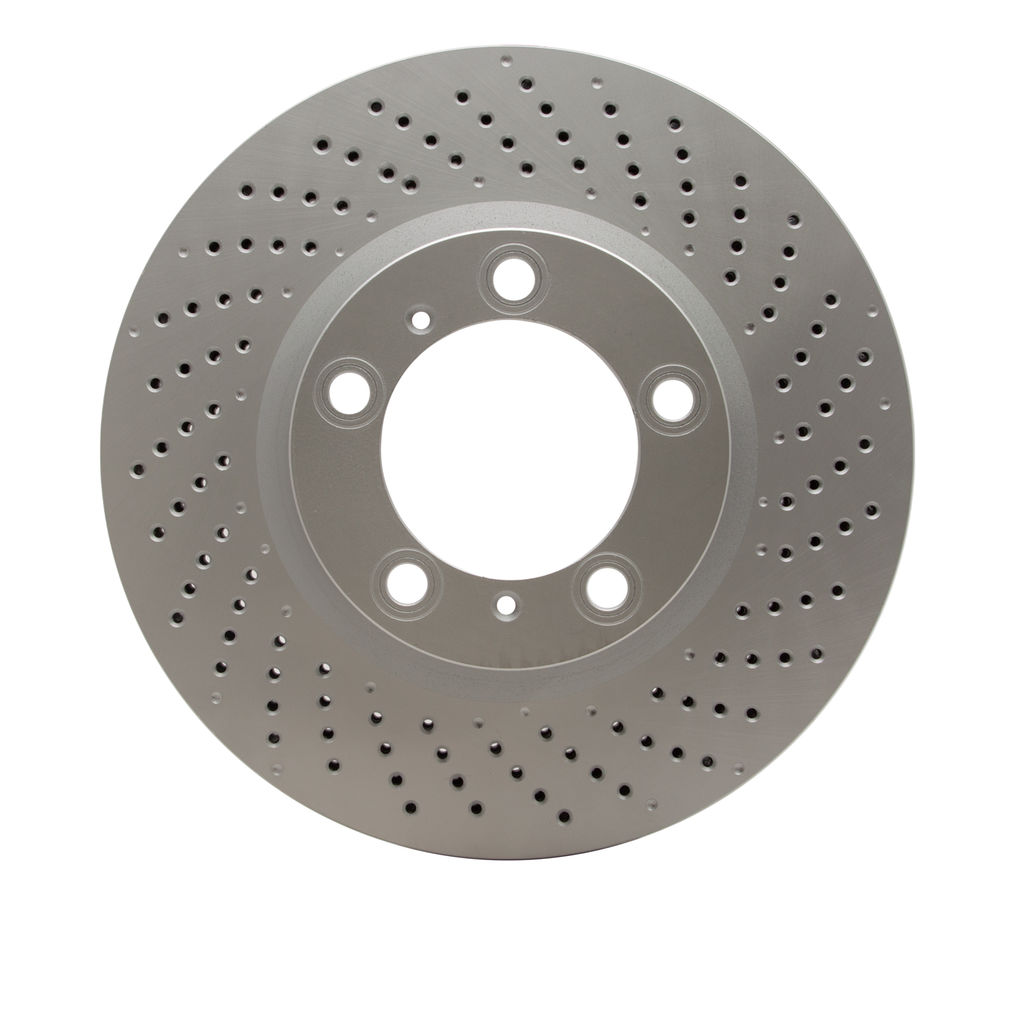 Geospec Coated Drilled Brake Rotor