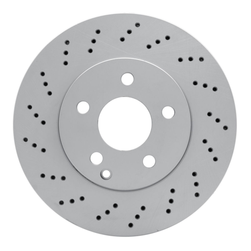 Geospec Coated Drilled Brake Rotor