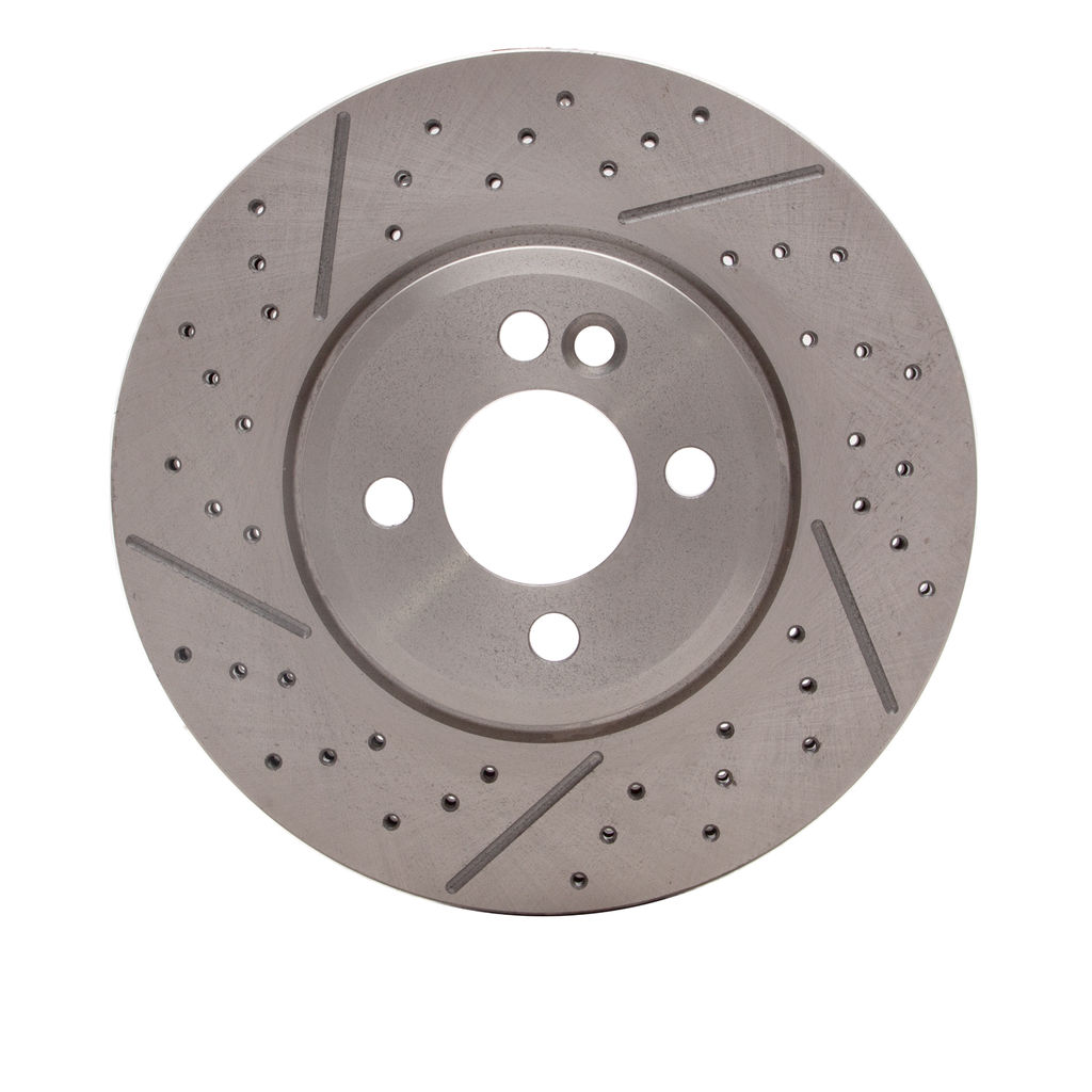 Quickstop Replacement Drilled and Slotted Brake Rotor