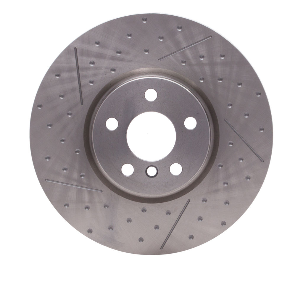 Quickstop Replacement Dimpled and Slotted Brake Rotor