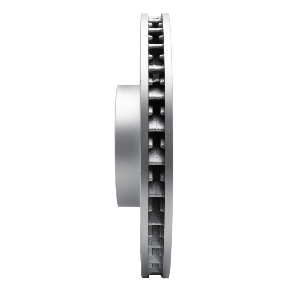 Hi-Carbon Alloy Geomet Coated Slotted Brake Rotor