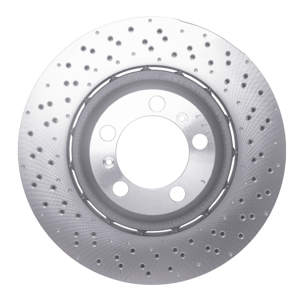 Hi-Carbon Alloy Geomet Coated Drilled Brake Rotor
