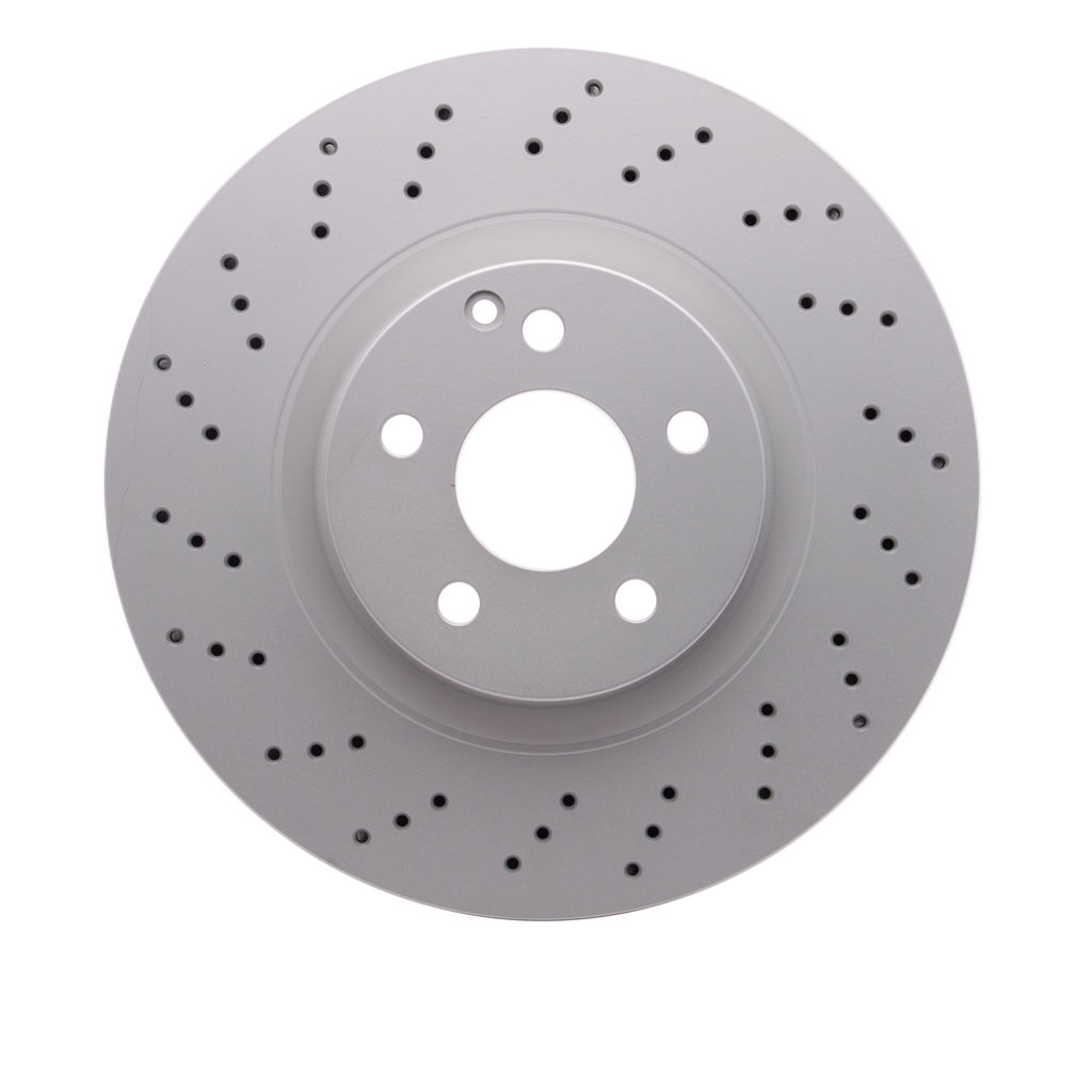 Hi-Carbon Alloy Geomet Coated Drilled Brake Rotor