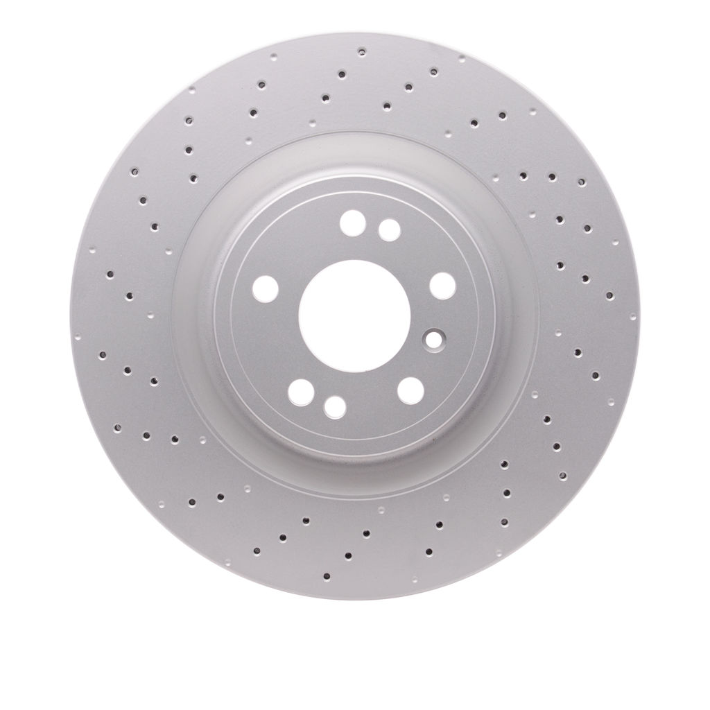 Hi-Carbon Alloy Geomet Coated Drilled Brake Rotor