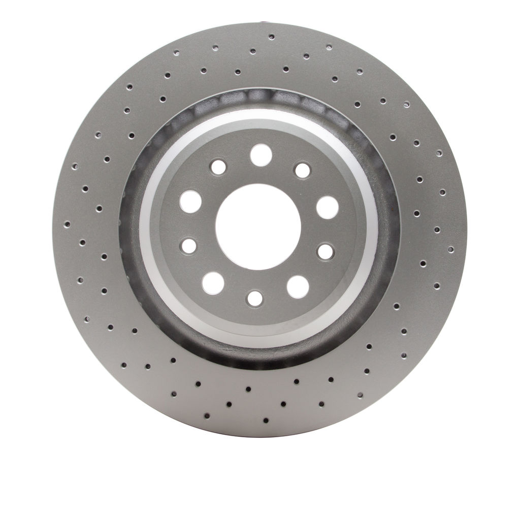 Hi-Carbon Alloy Geomet Coated Drilled Brake Rotor