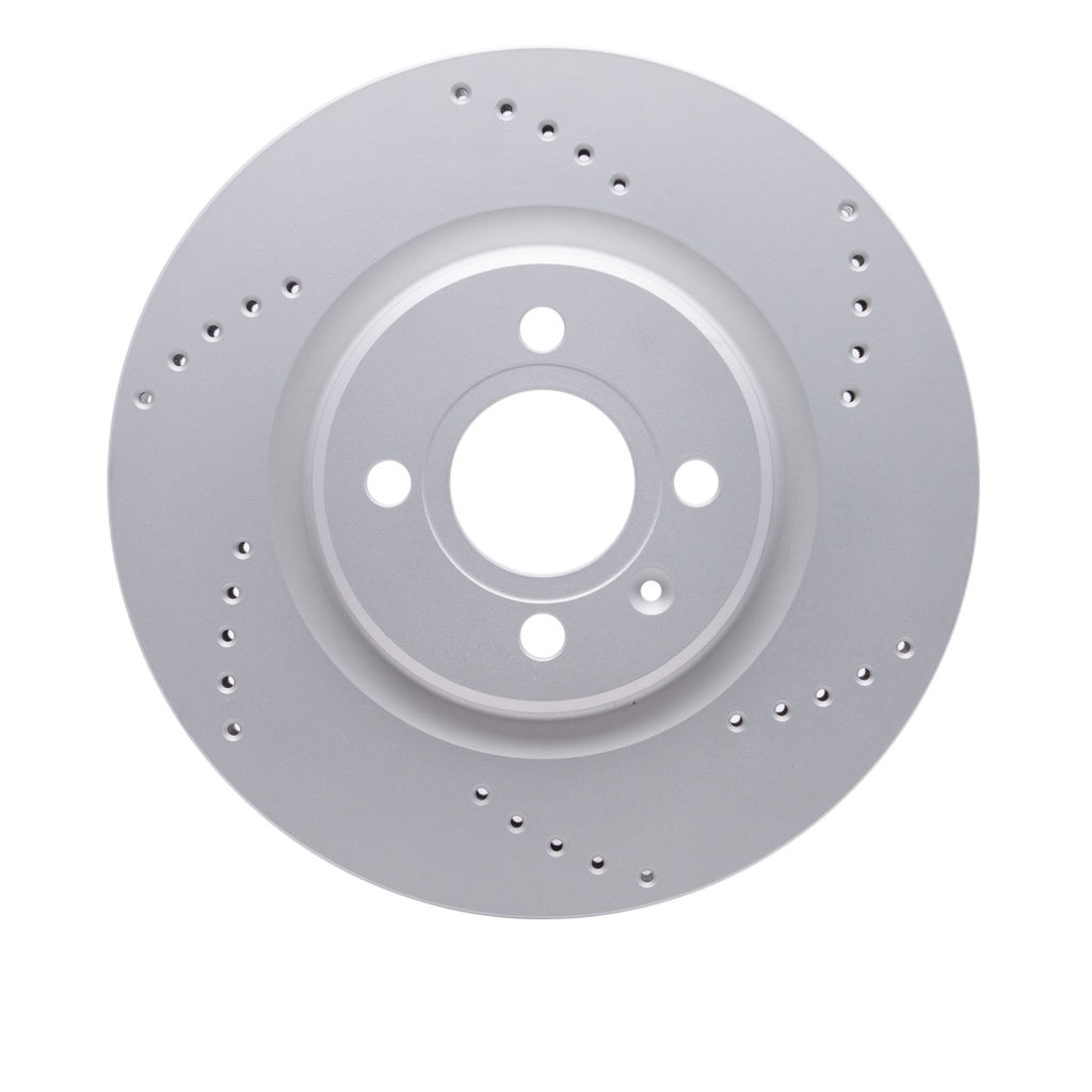 Hi-Carbon Alloy Geomet Coated Drilled Brake Rotor