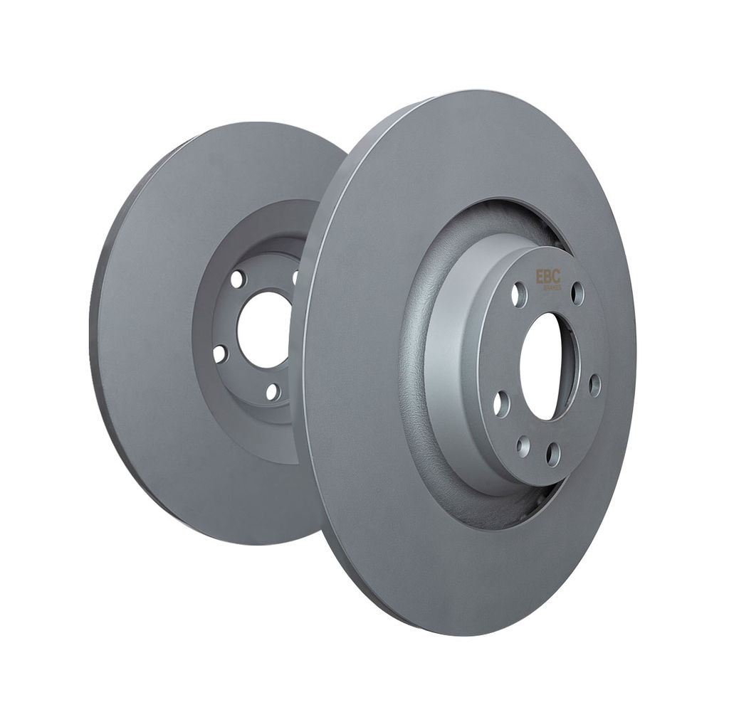 EBC Brakes RK1004 - Ultimax OE Style Smooth Solid Rear Disc Brake Rotors, 2-Wheel Set