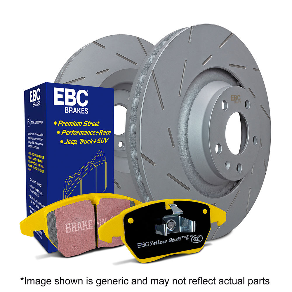 EBC Brakes S9KF1407 - Brake Kit - Disc Brake Rotors and Pad Set, S9 Kit