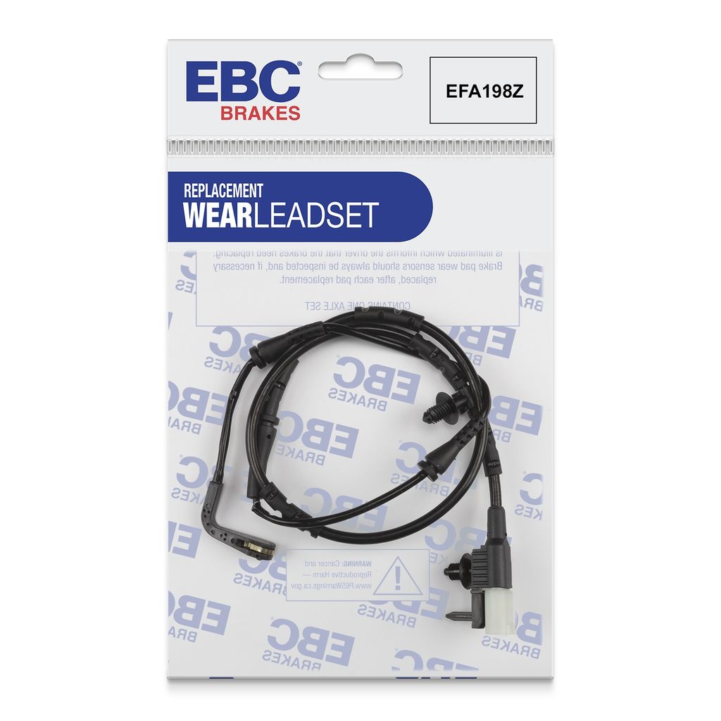 EBC Brakes EFA198 - Brake Wear Lead Sensor Kit, FMSI Pad No. D1821