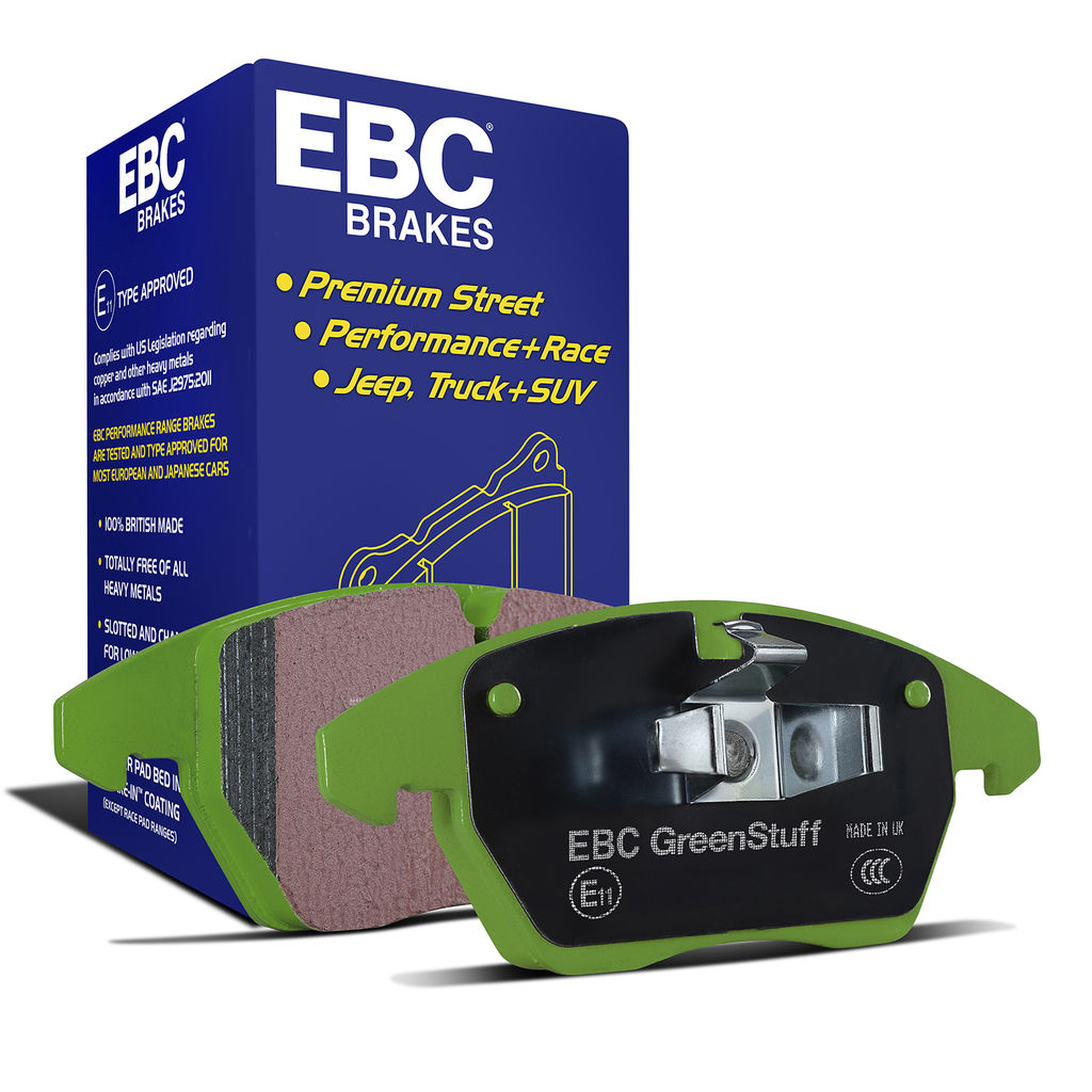 EBC Brakes DP21679 - Greenstuff 2000 Series Sport Disc Brake Pad Set, 2-Wheel Set