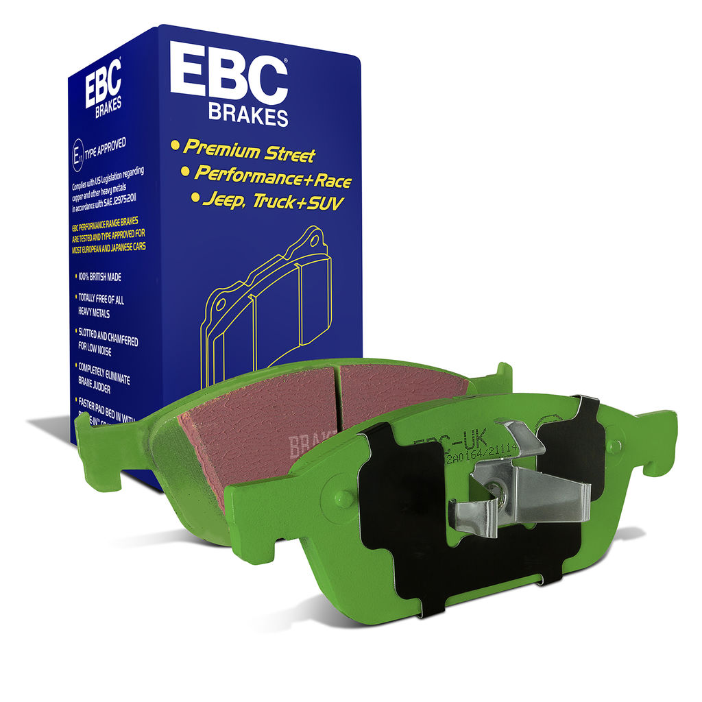 EBC Brakes DP22145 - Greenstuff 2000 Series Sport Disc Brake Pad Set, 2-Wheel Set