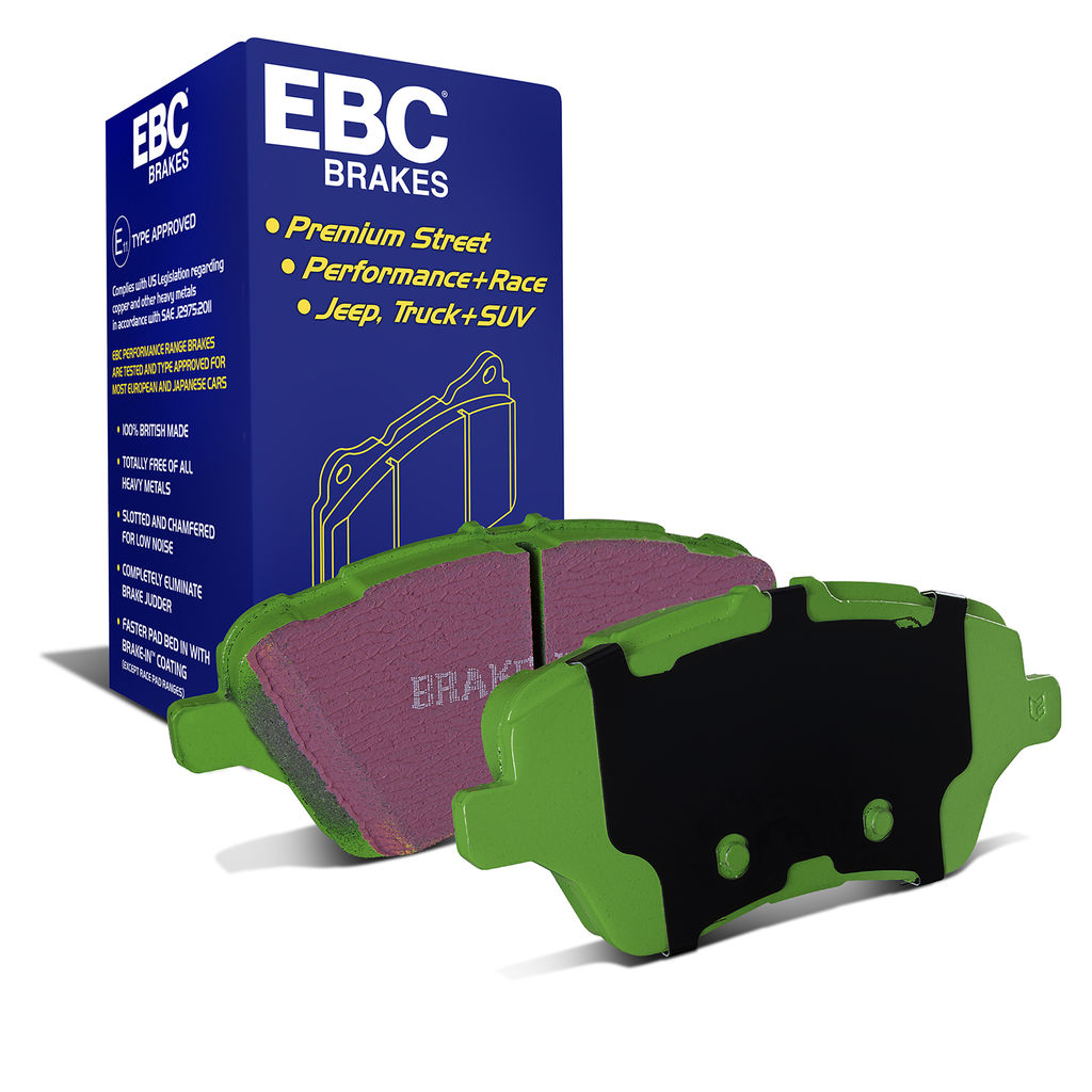 EBC Brakes DP22149 - Greenstuff 2000 Series Sport Disc Brake Pad Set, 2-Wheel Set