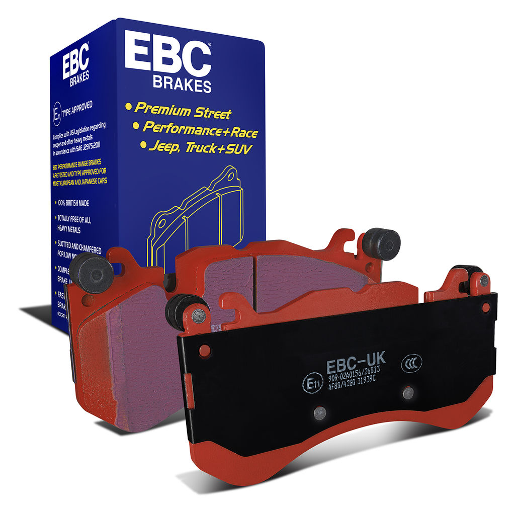EBC Brakes DP31939C - Redstuff Ceramic Low Dust Disc Brake Pad Set, 2-Wheel Set