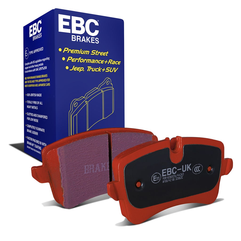 EBC Brakes DP32082C - Redstuff Ceramic Low Dust Disc Brake Pad Set, 2-Wheel Set