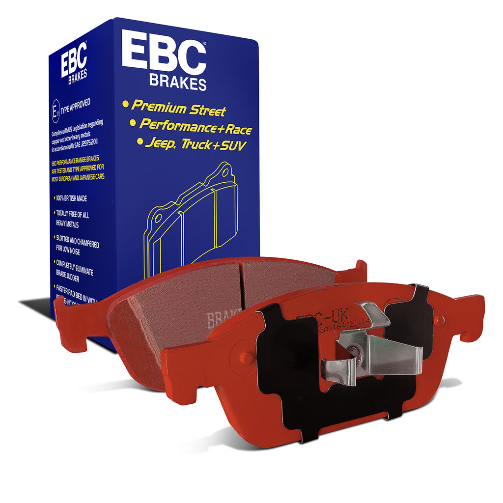 EBC Brakes DP32145C - Redstuff Ceramic Low Dust Disc Brake Pad Set, 2-Wheel Set