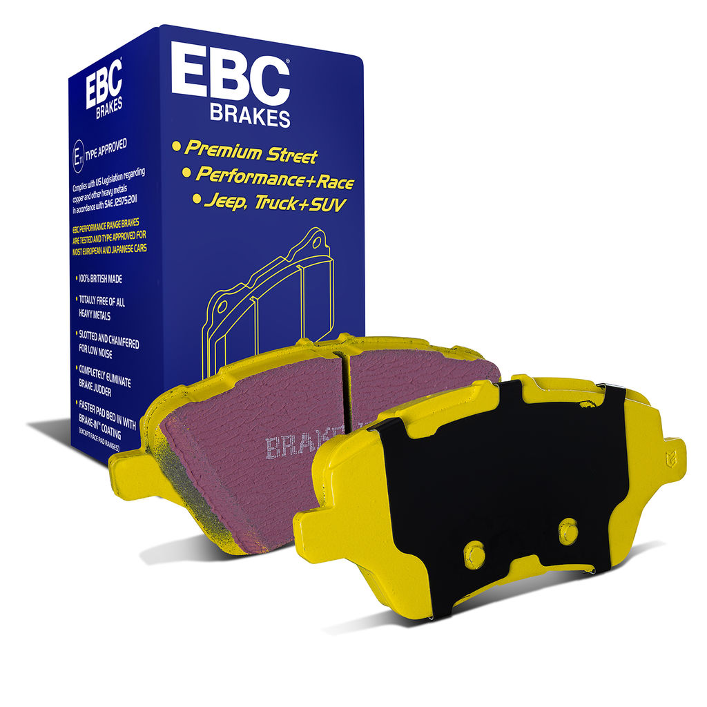EBC Brakes DP42149R - Yellowstuff Street and Track Disc Brake Pad Set, 2-Wheel Set