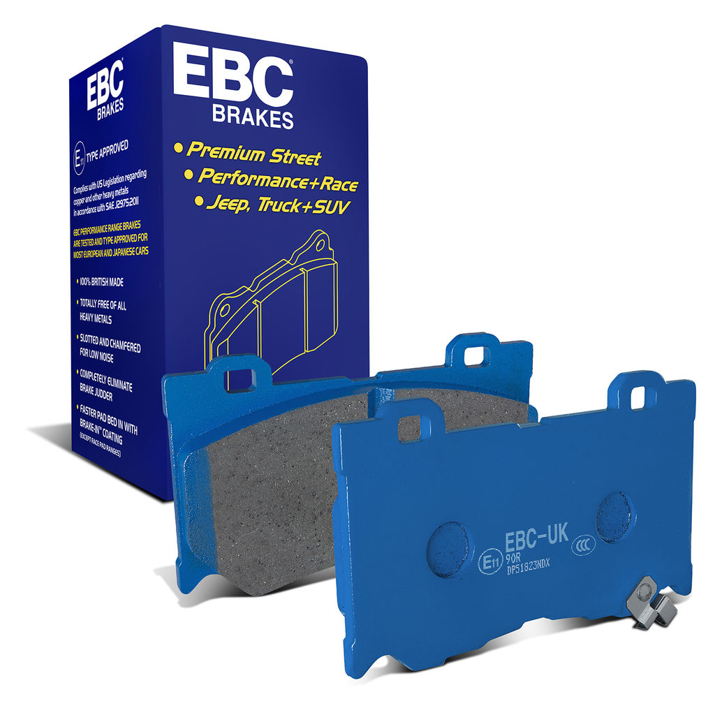 EBC Brakes DP51823NDX - Bluestuff NDX Full Race Disc Brake Pad Set, 2-Wheel Set