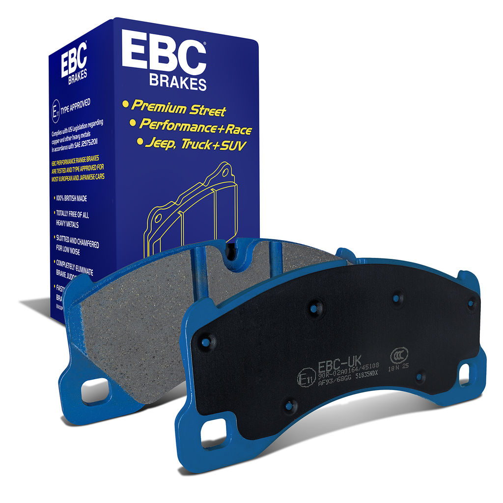 EBC Brakes DP51835NDX - Bluestuff NDX Full Race Disc Brake Pad Set, 2-Wheel Set