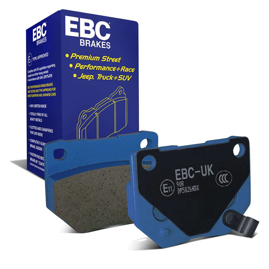 EBC Brakes DP5826NDX - Bluestuff NDX Full Race Disc Brake Pad Set, 2-Wheel Set