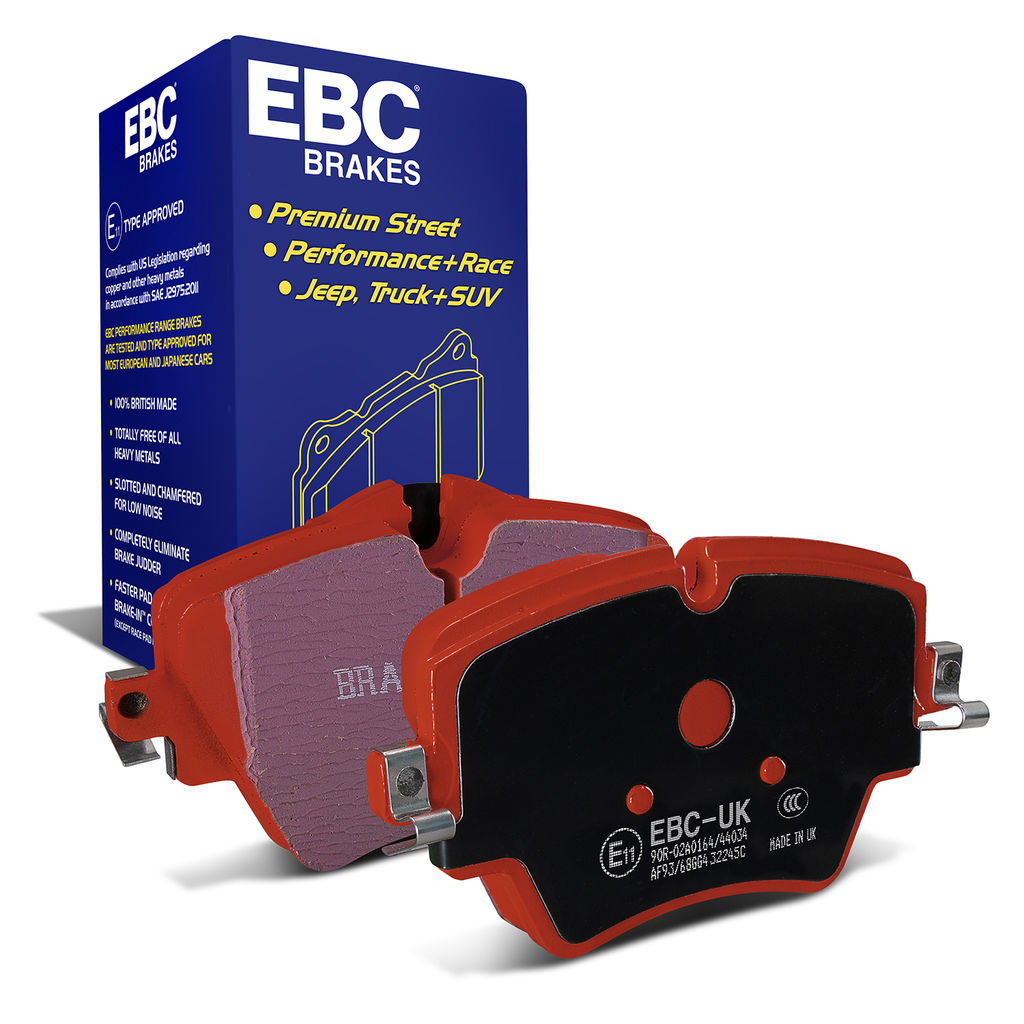 EBC Brakes DP32245C - Redstuff Ceramic Low Dust Disc Brake Pad Set, 2-Wheel Set