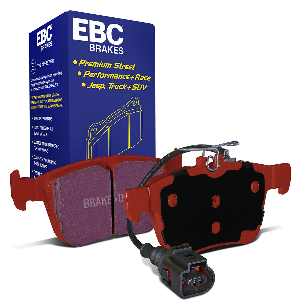 EBC Brakes DP32295C - Redstuff Ceramic Low Dust Disc Brake Pad Set, 2-Wheel Set