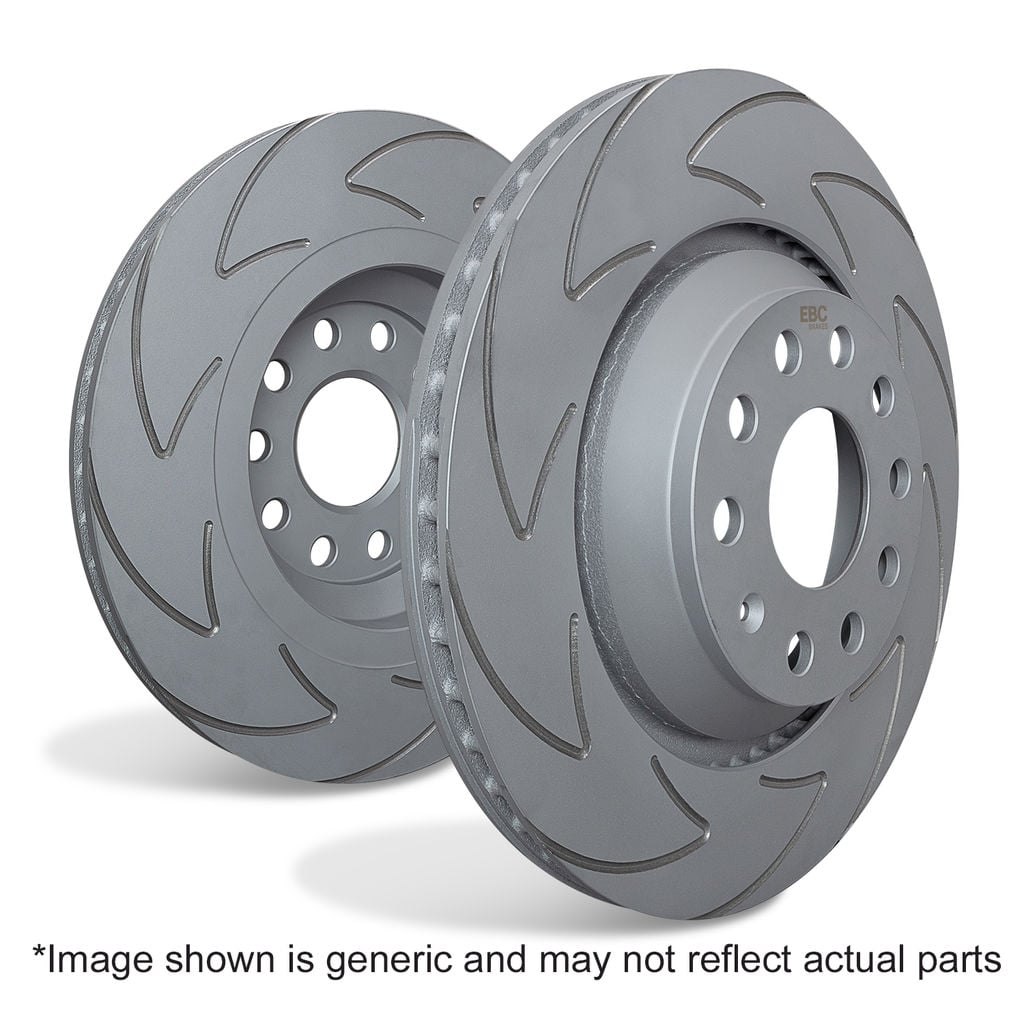 EBC Brakes BSD7694 - V Slot Blade Vented Front Disc Brake Rotors, 2-Wheel Set