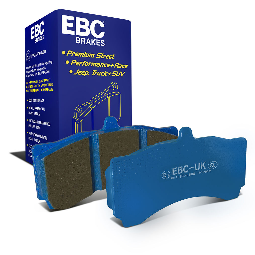 EBC Brakes DP5006NDX - Bluestuff NDX Full Race Disc Brake Pad Set, 2-Wheel Set