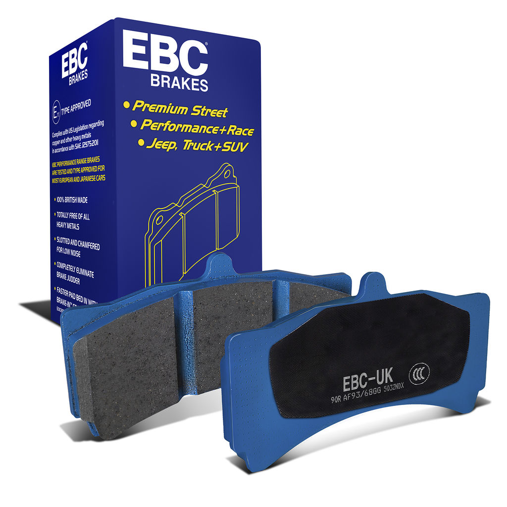 EBC Brakes DP5032NDX - Bluestuff NDX Full Race Disc Brake Pad Set, 2-Wheel Set