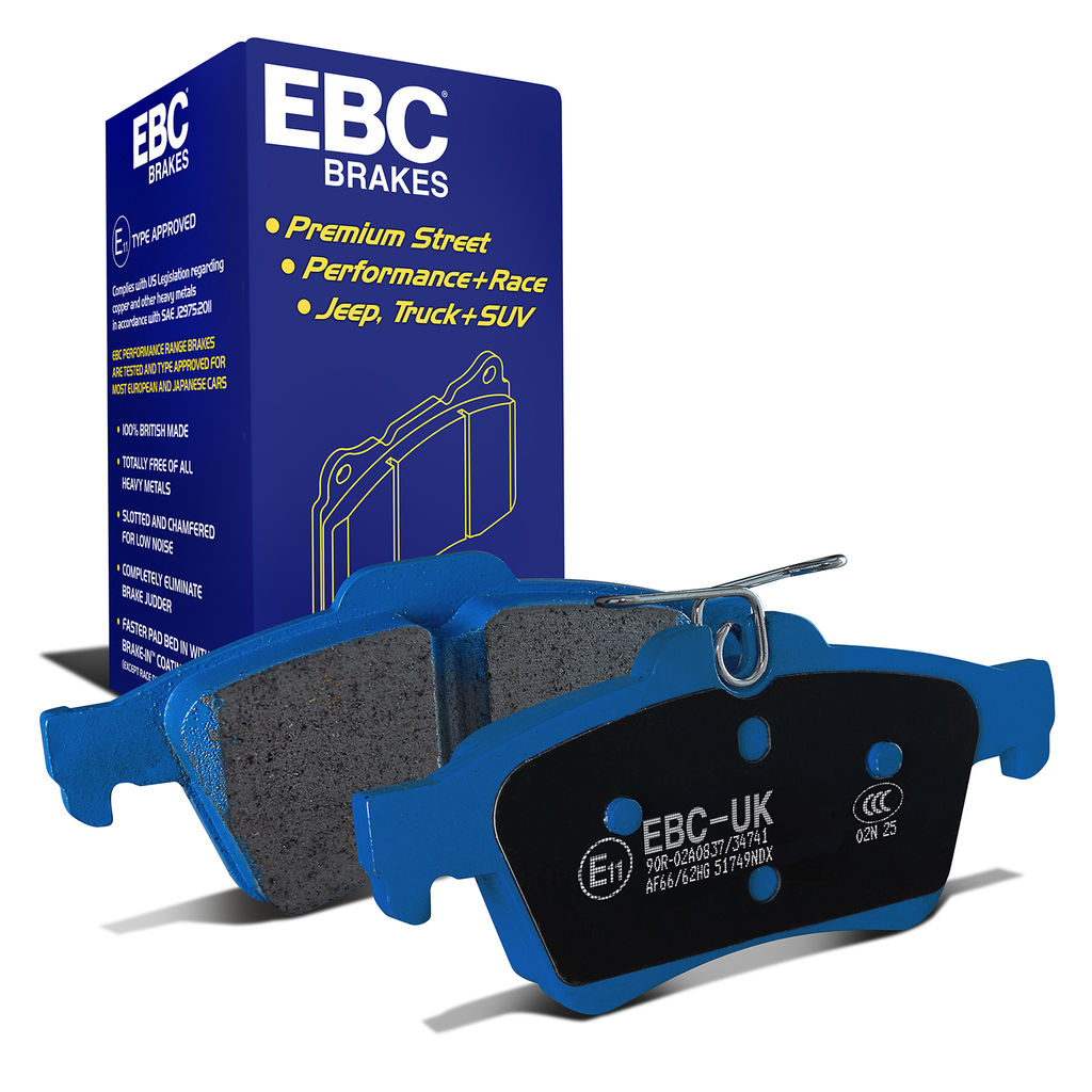 EBC Brakes DP51749NDX - Bluestuff NDX Full Race Disc Brake Pad Set, 2-Wheel Set