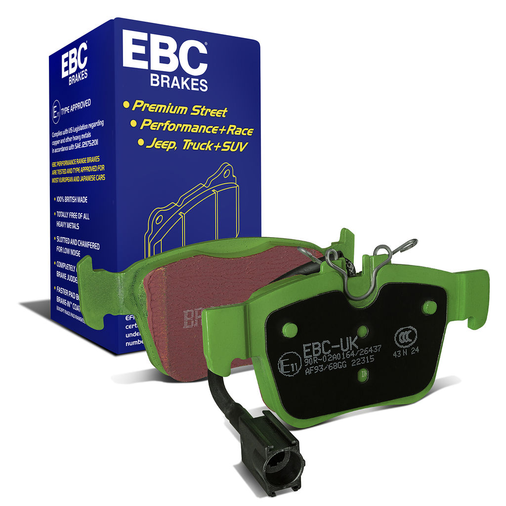EBC Brakes DP22315 - Greenstuff 2000 Series Sport Disc Brake Pad Set, 2-Wheel Set